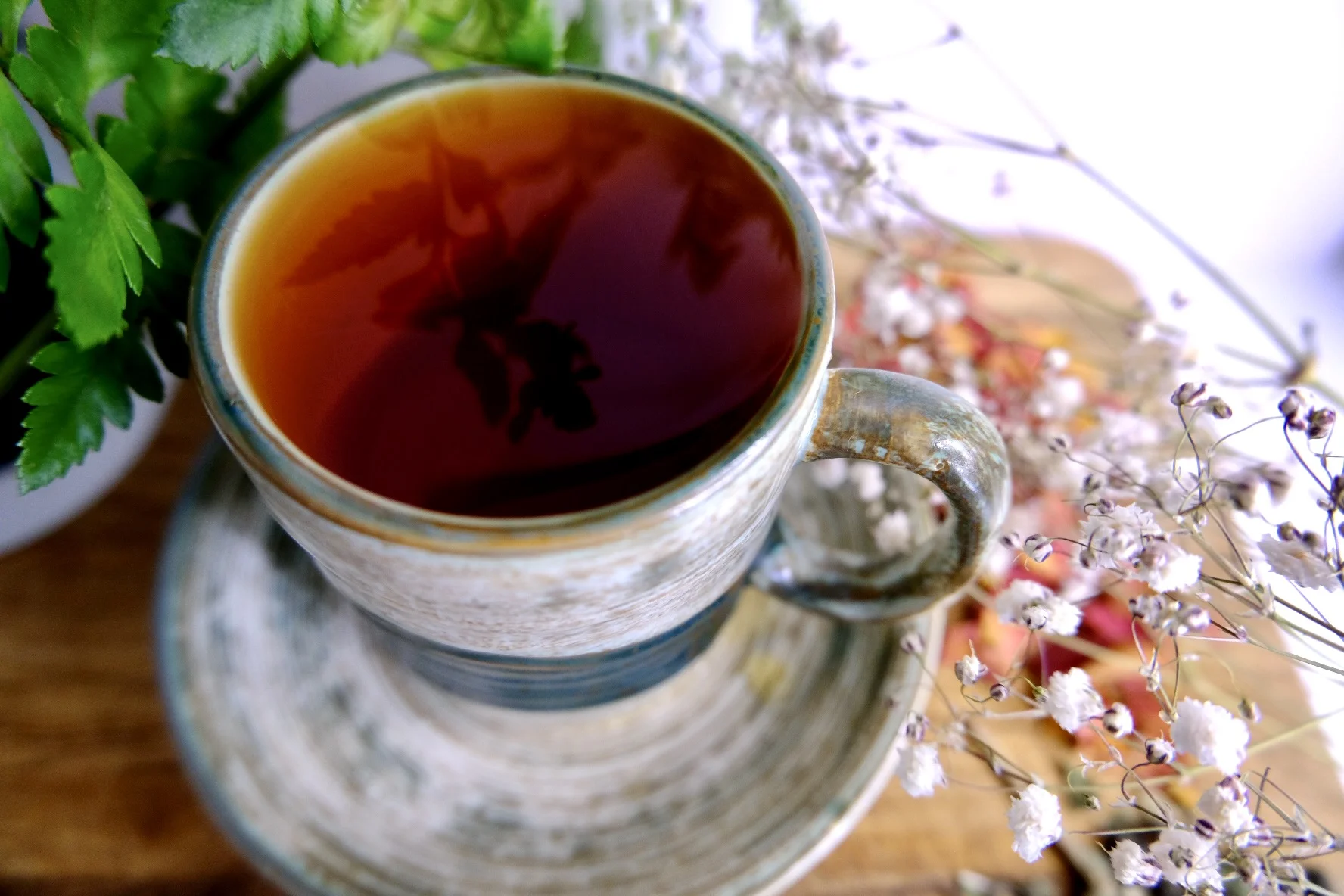 Teplantage och bearbetning